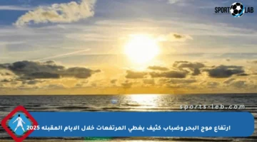 ارتفاع موج البحر وضباب كثيف يغطي المرتفعات خلال الأيام المقبلة 2025